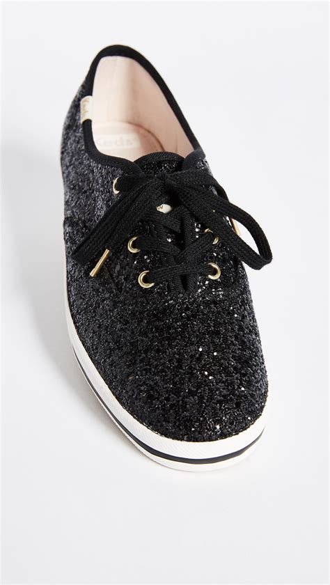 keds kate spade glitter shoes